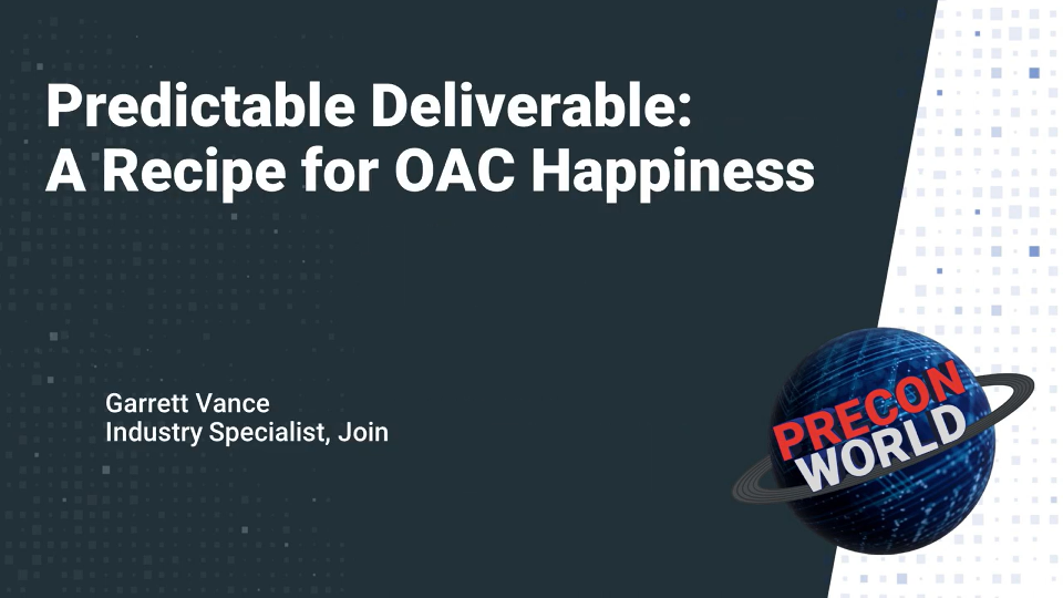 Predictable Deliverable A Recipe for OAC Happiness_thumbnail