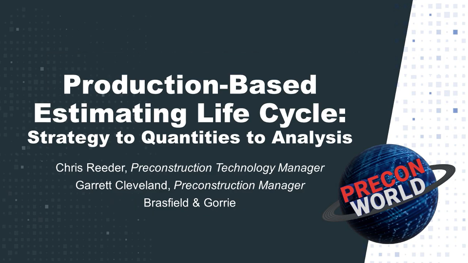 Production-Based Estimating Lifecycle Strategy to Quantities to Analysis_thumbnail